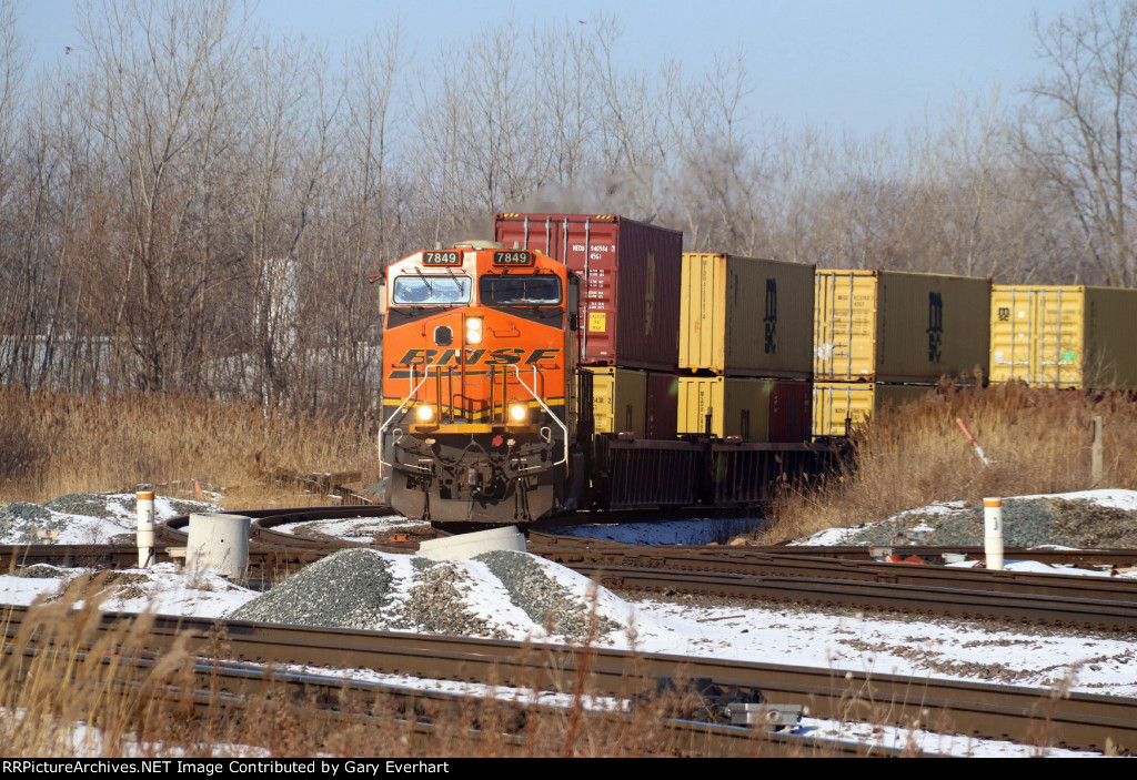 BNSF ES44DC #7849